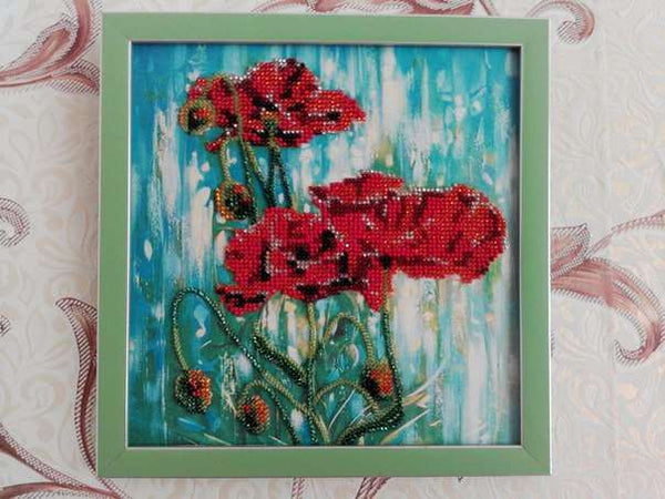 Canvas for bead embroidery 