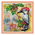 DIY Bead Embroidery Kit "On a oak"  5.9"x5.9" / 15.0x15.0 cm