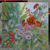 Canvas for bead embroidery "Splashes of Summer" 11.8"x11.8" / 30.0x30.0 cm