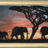 DIY Bead Embroidery Kit "Elephants" 7.9"x14.6" / 20.0x37.0 cm