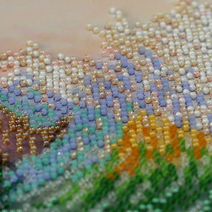 DIY Bead Embroidery Kit "Maritime history" 12.6"x8.3" / 32.0x21.0 cm