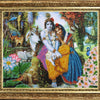 DIY Bead Embroidery Kit "Krishna and Radha" 10.2"x12.6" / 26.0x32.0 cm