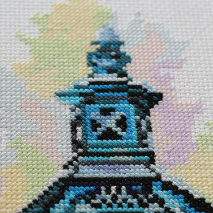DIY Cross Stitch Kit "Lantern" 9.8"x16.1"