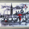 DIY Bead Embroidery Kit "Venice (after O. Darchuk)" 10.6"x13.0" / 27.0x33.0 cm