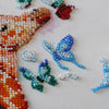 DIY Bead Embroidery Kit "Spotty giraffes" 11.8"x11.8" / 30.0x30.0 cm