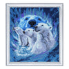 DIY Bead Embroidery Kit "Nothern Lights" 11.8"x11.0" / 30.0x28.0 cm