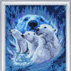 DIY Bead Embroidery Kit "Nothern Lights" 11.8"x11.0" / 30.0x28.0 cm