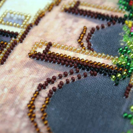 DIY Bead Embroidery Kit "Cose to nature" 16.5"x11.8" / 42.0x30.0 cm