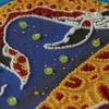 DIY Bead Embroidery Kit "Children of the ocean" 7.9"x11.8" / 20.0x30.0 cm