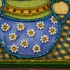 DIY Bead Embroidery Kit "Sunflower still life"  5.9"x5.9" / 15.0x15.0 cm
