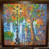 Canvas for bead embroidery "Evening Promenade" 11.8"x11.8" / 30.0x30.0 cm