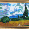 Bead DIY Embroidery Kit "Cypress Field (after V. Van Gogh)" 10.2"x13.4"/ 26.0x34.0 cm