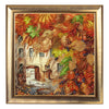 Bead DIY Embroidery Kit "Golden Leaf Fall" 10.6"x10.6"/ 27.0x27.0 cm