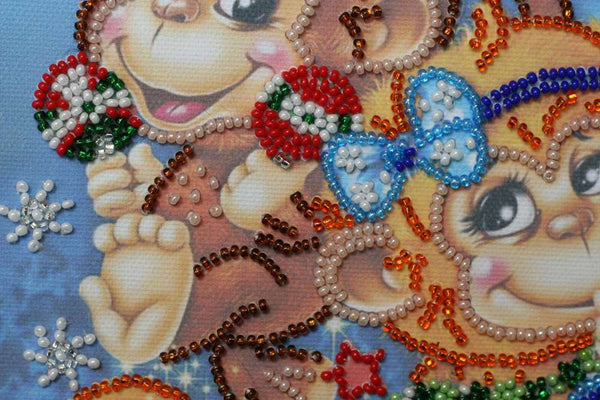 DIY Bead Embroidery Kit 