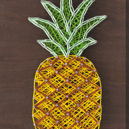 String Art Creative DIY Kit "Pineapple" 7.5"x11.4" / 19.0x29.0 cm