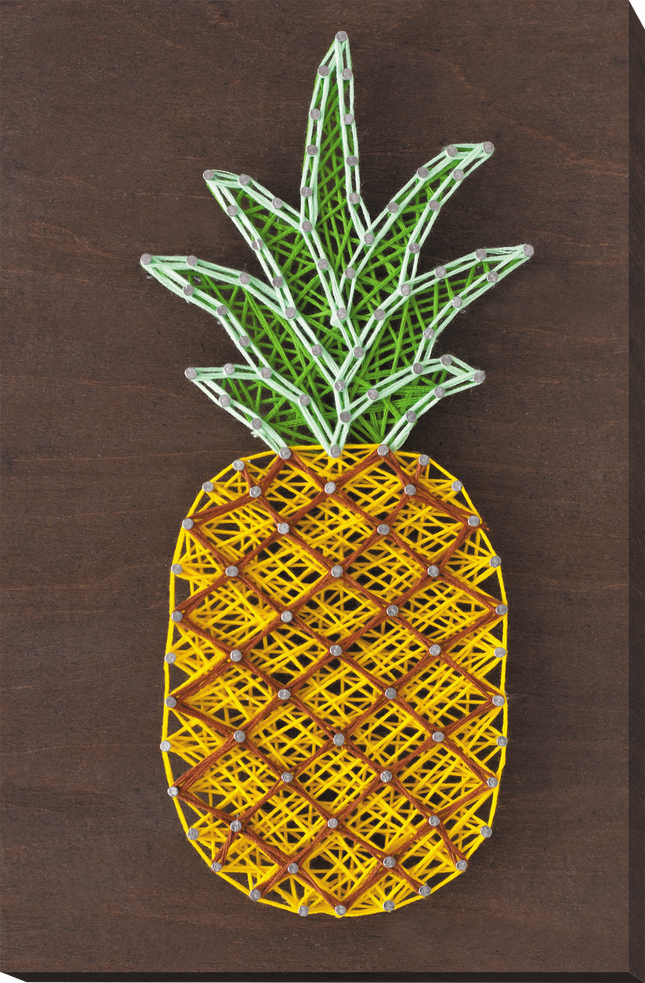 String Art Creative DIY Kit "Pineapple" 7.5"x11.4" / 19.0x29.0 cm