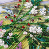 DIY Bead Embroidery Kit "Music of herbs" 16.5"x10.2" / 42.0x26.0 cm