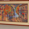 DIY Bead Embroidery Kit "October colours" 26.8"x11.8" / 68.0x30.0 cm