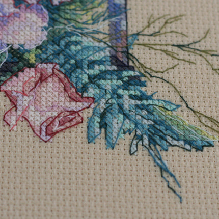 DIY Cross Stitch Kit "Gentle light" 5.9"x7.5"