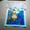 DIY Bead Embroidery Kit "Midnight Owl"  5.9"x5.9" / 15.0x15.0 cm
