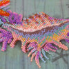 DIY Bead Embroidery Kit "Wreath of shells" 8.7"x11.8" / 22.0x30.0 cm