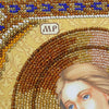 DIY Bead Embroidery Kit "Icon of the Mother of God «Midwife»" 7.5"x9.8" / 19.0x25.0 cm