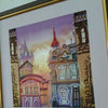 DIY Bead Embroidery Kit "Old town" 12.6"x12.6" / 32.0x32.0 cm