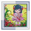 DIY Bead Embroidery Kit "Kitty"  5.9"x5.9" / 15.0x15.0 cm