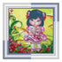 DIY Bead Embroidery Kit "Kitty"  5.9"x5.9" / 15.0x15.0 cm