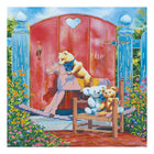 Canvas for bead embroidery 