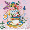 DIY Bead Embroidery Kit "Tea meeting"