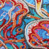 DIY Bead Embroidery Kit "Underwater dance" 6.7"x11.8" / 17.0x30.0 cm