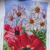 DIY Bead Embroidery Kit "Wild poppies – 2" 9.4"x17.5" / 24.0x44.5 cm