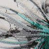 DIY Bead Embroidery Kit "Aquamarine" 11.0"x13.8" / 28.0x35.0 cm