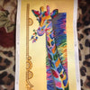 DIY Bead Embroidery Kit "Rainbow giraffe" 9.8"x22.0" / 25.0x56.0 cm