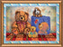 DIY Bead Embroidery Kit "Toys – 3" 16.5"x11.8" / 42.0x30.0 cm