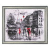 Bead DIY Embroidery Kit "Paris (after O. Darchuk)" 10.6"x13.0"/ 27.0x33.0 cm