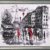 Bead DIY Embroidery Kit "Paris (after O. Darchuk)" 10.6"x13.0"/ 27.0x33.0 cm