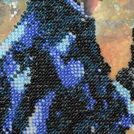 DIY Bead Embroidery Kit "Love story – 1" 10.2"x15.7" / 26.0x40.0 cm