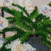 DIY Bead Embroidery Kit "Vintage"  5.9"x5.9" / 15.0x15.0 cm