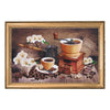 DIY Bead Embroidery Kit "Turkish Coffee" 9.4"x15.0" (24.0x38.0 cm)