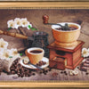 DIY Bead Embroidery Kit "Turkish Coffee" 9.4"x15.0" (24.0x38.0 cm)