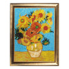 DIY Bead Embroidery Kit "Sunflowers after V. Van Gogh" 1.4"x1.0" / 3.5x2.6 cm