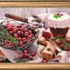 DIY Bead Embroidery Kit "Still-Life with Jam" 8.7"x15.0" / 22.0x38.0 cm