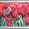 DIY Bead Embroidery Kit "Tulip Duette (after E. Samarskaya)" 9.1"x14.2" / 23.0x36.0 cm