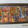 DIY Bead Embroidery Kit "October colours" 26.8"x11.8" / 68.0x30.0 cm