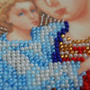 DIY Bead Embroidery Kit "Icon of the Mother of God «Perishing»" 7.5"x9.8" / 19.0x25.0 cm