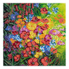 Canvas for bead embroidery "Flower canvas" 7.9"x7.9" / 20.0x20.0 cm