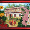 Bead DIY Embroidery Kit "Midday in Summer" 9.4"x14.6"/ 24.0x37.0 cm