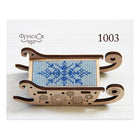 DIY Cross stitch kit on wood 